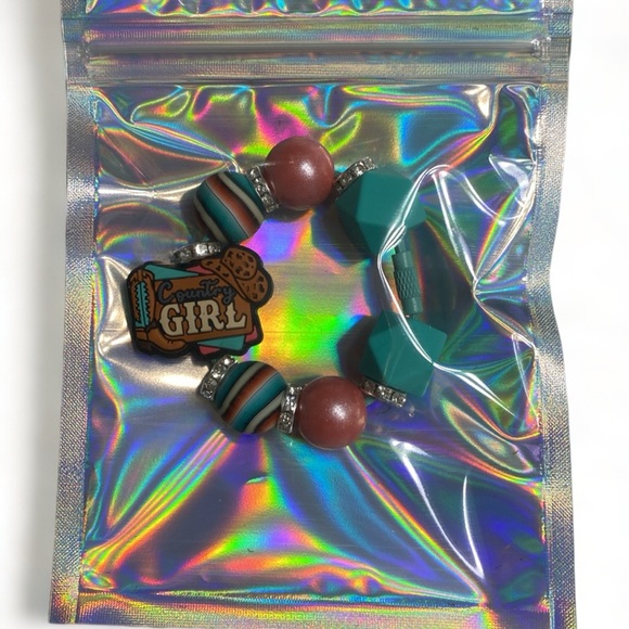 Tumbler Handle Charm “Country Girl” - Picture 4 of 7